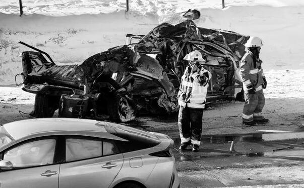 The crash, The scars.